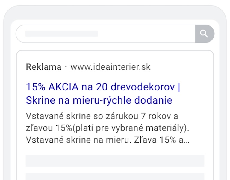 nastavenie google reklamy pre stolárov zobrazenie1